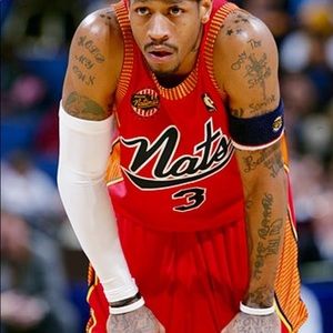 Allen Iverson Authentic Nationals Jersey